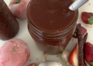 Picture of strawberry BBQ sauce