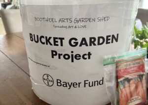 Example of a garden bucket